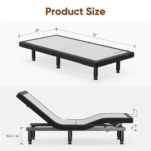 Electric Adjustable Bed Frame - Personalized Comfort and Support