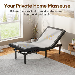 Electric Adjustable Bed Frame with Massage – Ultimate Comfort and Customizable Support