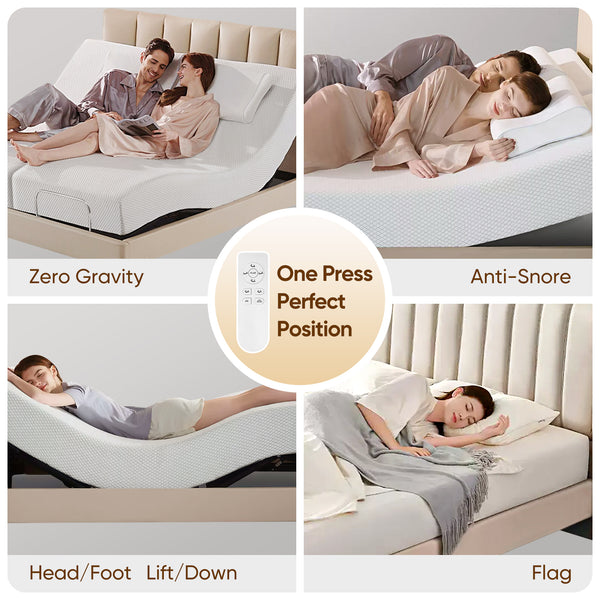 Electric Adjustable Bed Frame - Personalized Comfort and Support