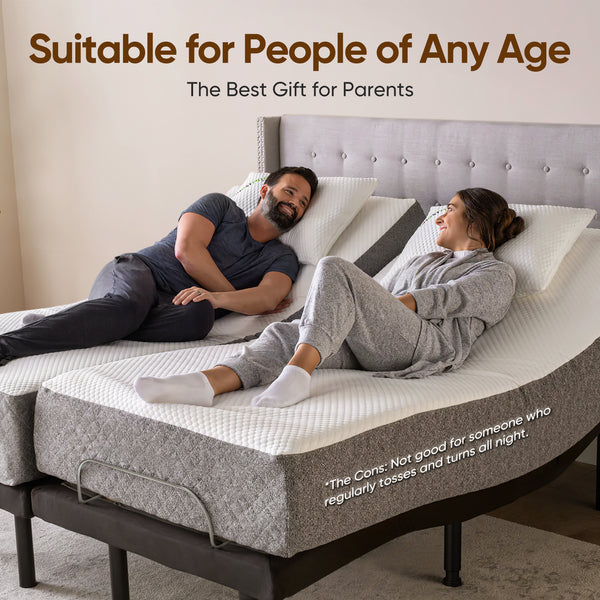 Electric Adjustable Bed Frame with Massage – Ultimate Comfort and Customizable Support