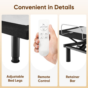 Electric Adjustable Bed Frame - Personalized Comfort and Support